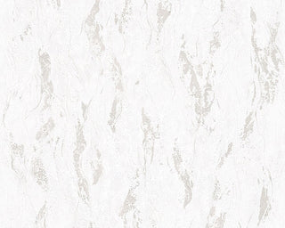 Ok6, Textile Natural Fresh Garden White Wallpaper Roll