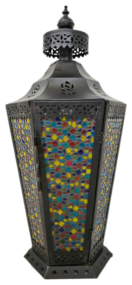 Mosaic Colorful Glass Table Lamp