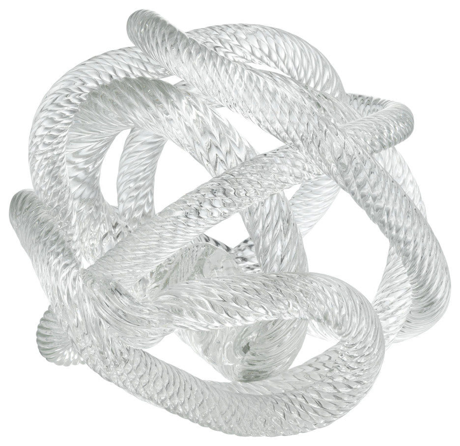 Glass Rope Desk Accessory M, Eichholtz Dominico, Large