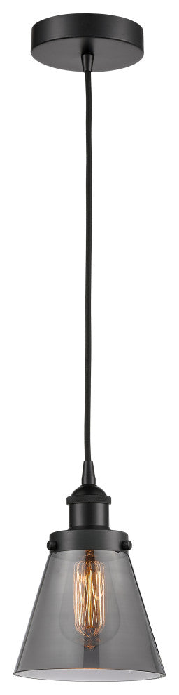 Innovations 616-1PH-BK-G63-LED 1-Light Mini Pendant, Matte Black