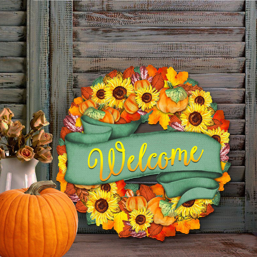 Flower Fall Wreath
