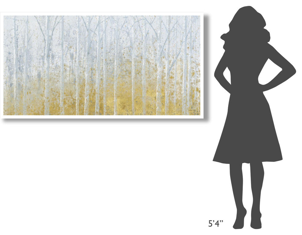 "Silver Waters No River Gold" Digital Paper Print by James Wiens, 62"x32"