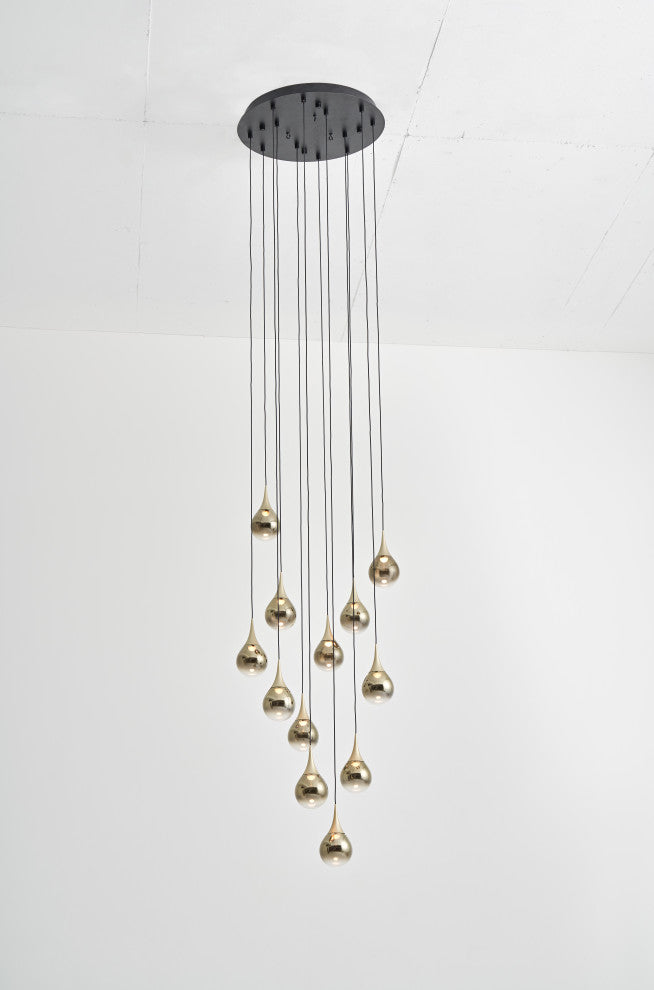 PAOPAO Pendant P12, Champagne Gold