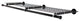 Double Shelf With Hanger, White, Black