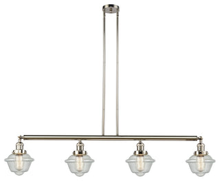 INNOVATIONS LIGHTING 214-PN-S-G534-LED 4 Light Dimmable LED Island Light