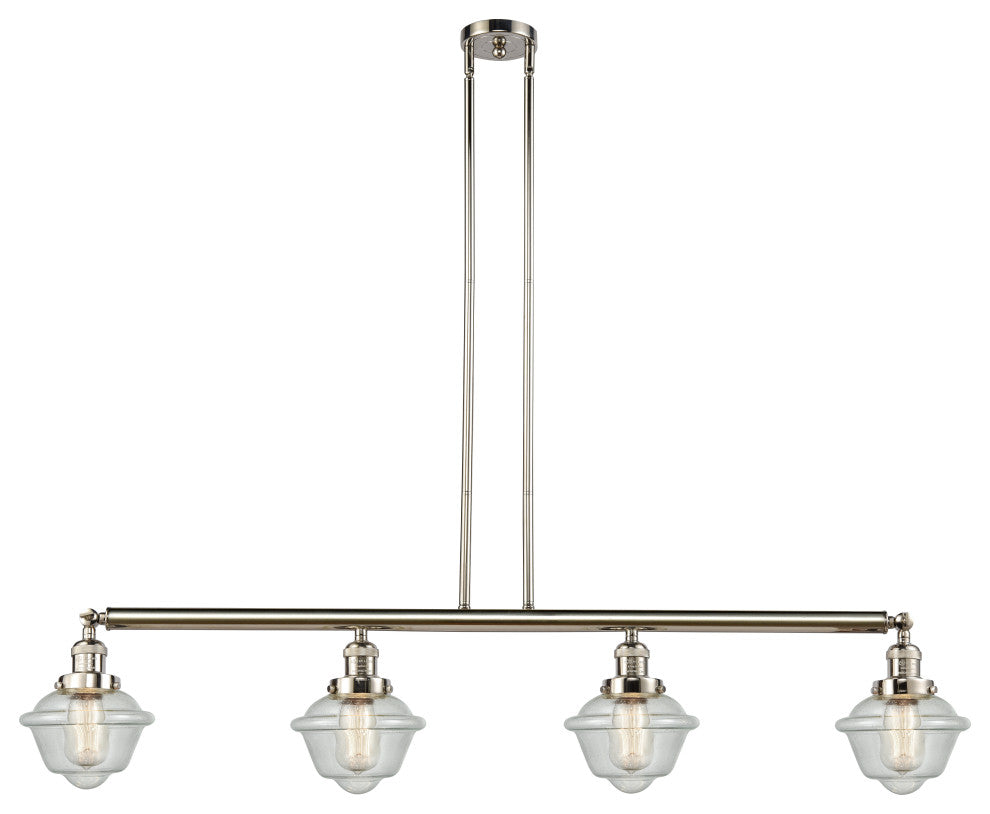 INNOVATIONS LIGHTING 214-PN-S-G534-LED 4 Light Dimmable LED Island Light