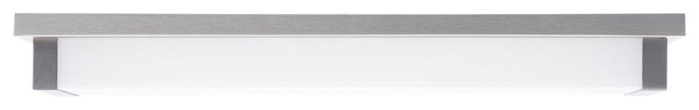 Metro LED Energy Star Bathroom Vanity and Wall Light, Brushed Nickel