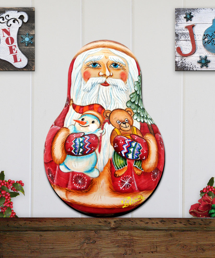 Santa Doll Door Hanger
