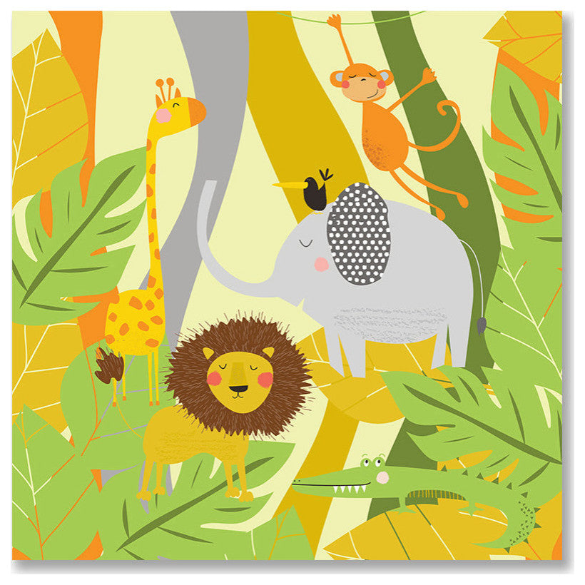 Jungle Pals Green Comforter