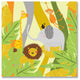 Jungle Pals Green Comforter