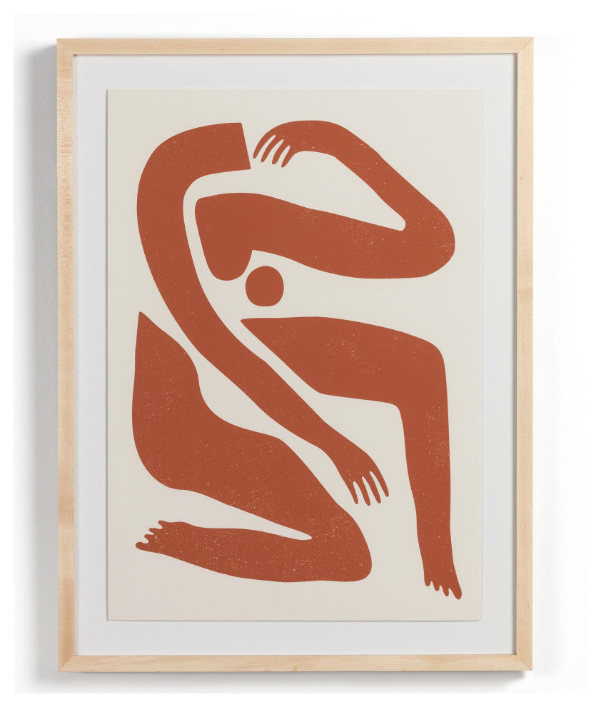 Teracotta Body Abstract, Roseanne Kenny