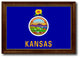 Kansas State Flag Canvas Print, 27"x39"