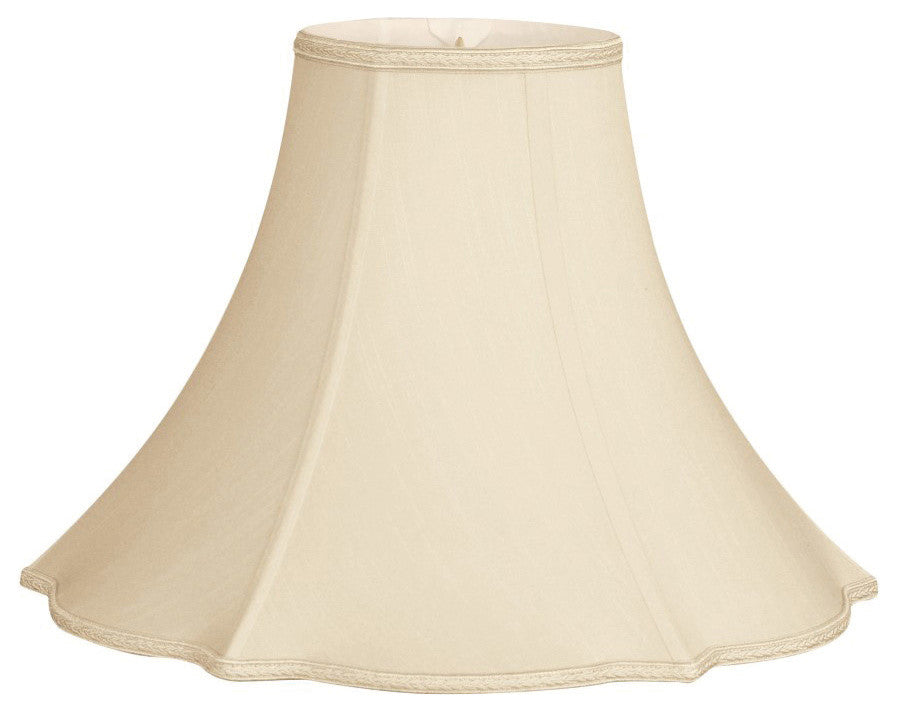Inverted Scallop Bell Designer Lampshade