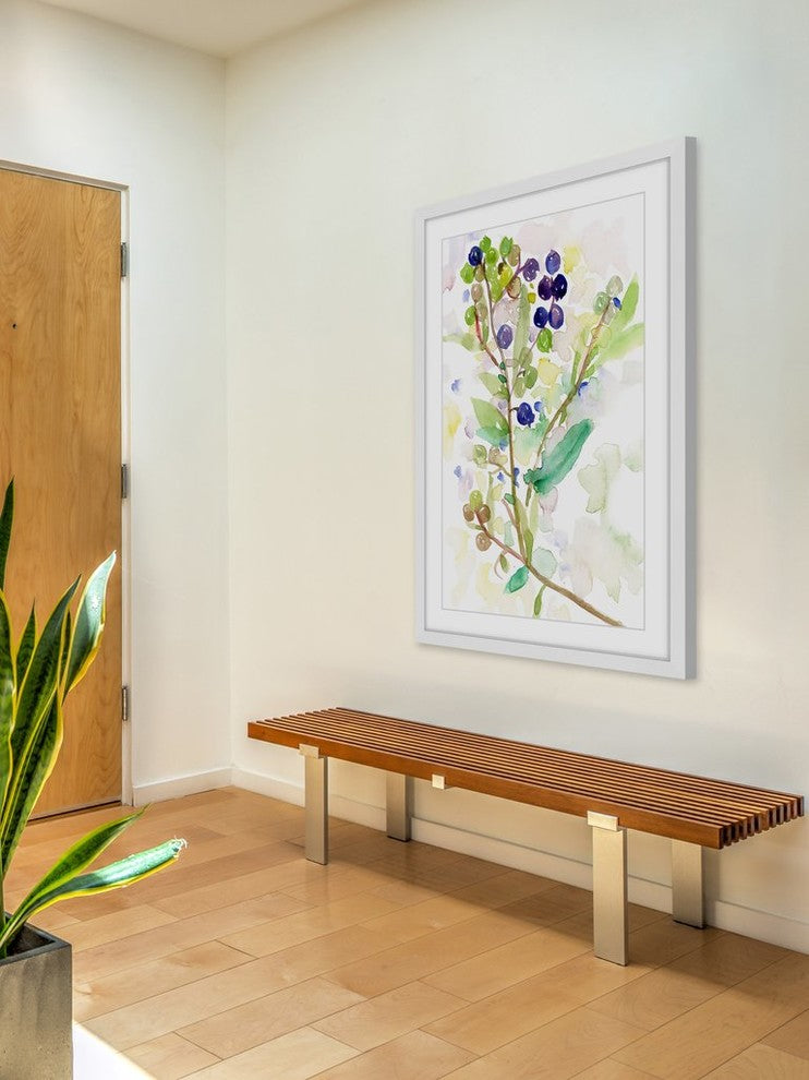 "Grape Vine" Framed Painting Print, 30"x45"