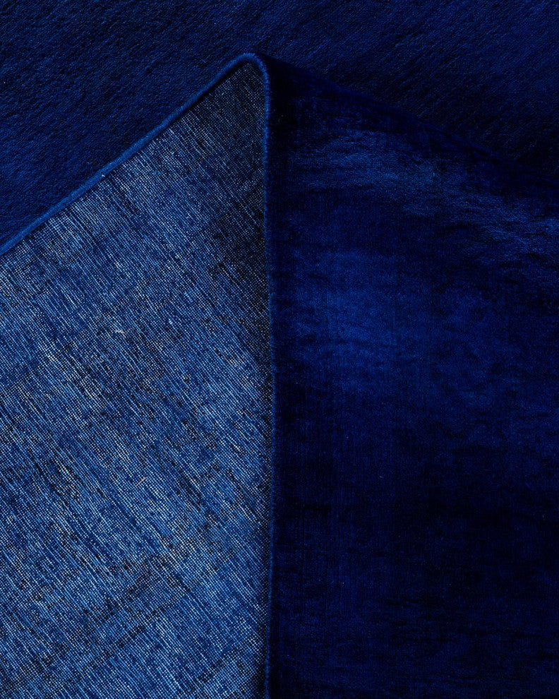 Fine Vibrance, One-of-a-Kind Hand-Knotted Area Rug Purple, 7'10"x10'3"