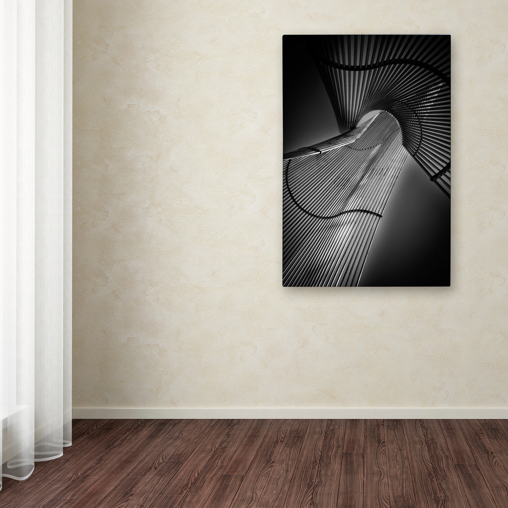 Le Vu Cuong 'Steel Frame' Canvas Art, 30x47