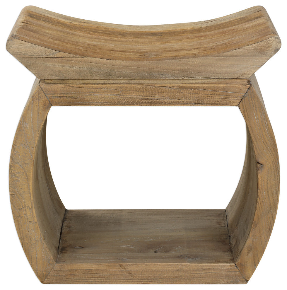 Uttermost Connor Elm Accent Stool 24814