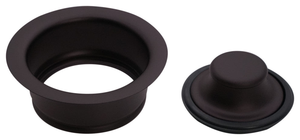 Insinkerator Style Disposal Flange And Stopper In Oil Rubbed Bronze, Oil Rubbed Bronze