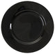 Black Rim Dinner Plates, Set of 6