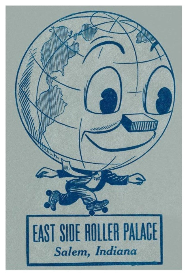 "East Side Roller Palace" Digital Paper Print by Retrorollers, 17"x24"