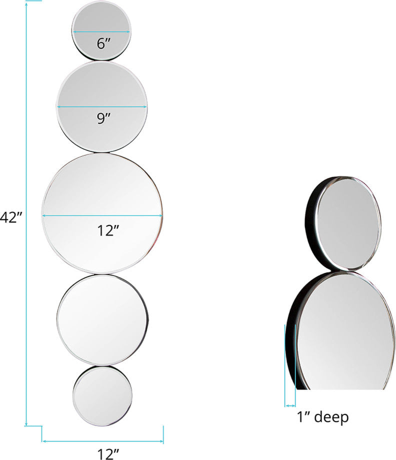 Howard Elliott Crescendo Circles Mirror
