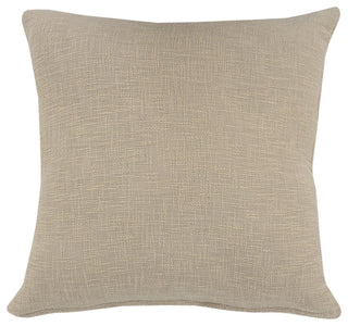Boho Diamond Tufted Cotton Throw Pillow, Taupe, 20" X 20"
