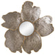 Flower Wall Mirror, Light Gunmetal, Large