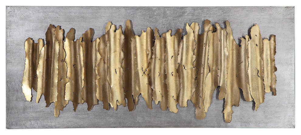 Uttermost Lev Gold Metal Wall Decor