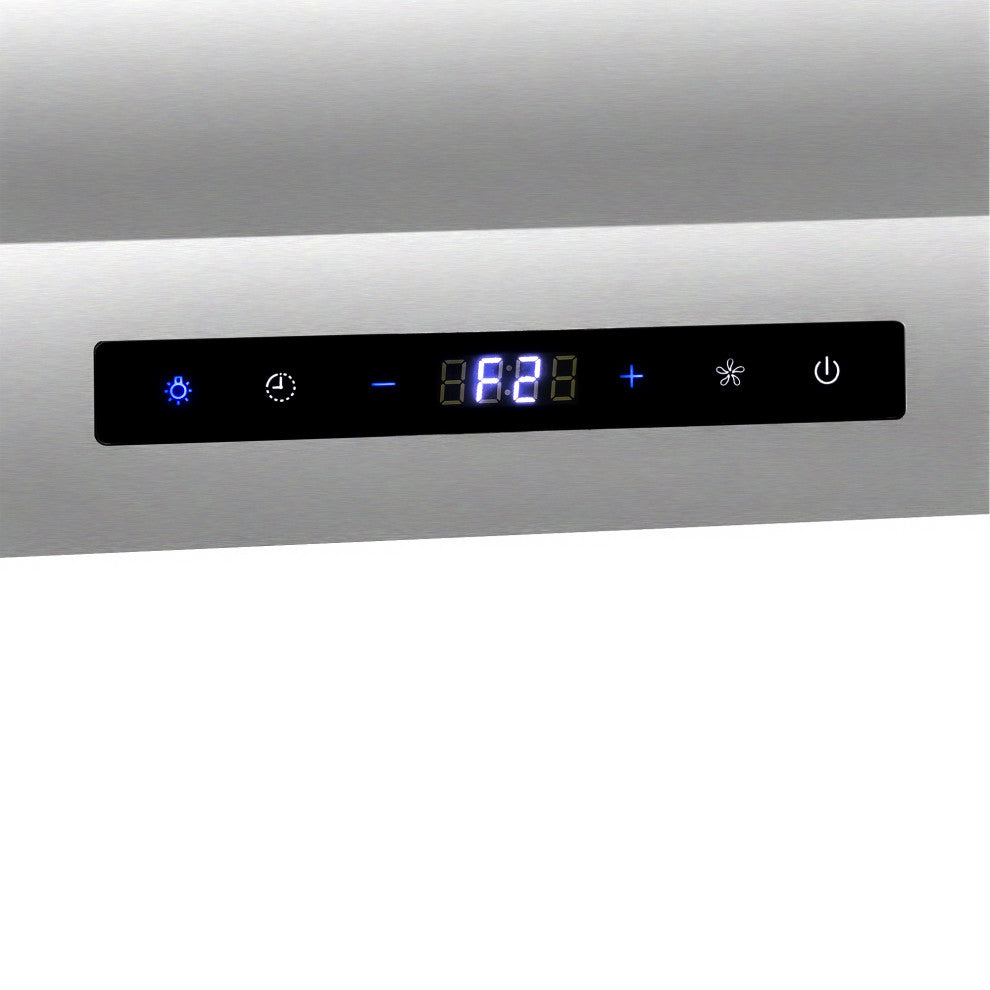 36" Under Cabinet Range Hood With Touch Controls, Stainless Steel