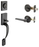 Active Handle Set, Zane Lever Interior Trim, Tuscan Bronze