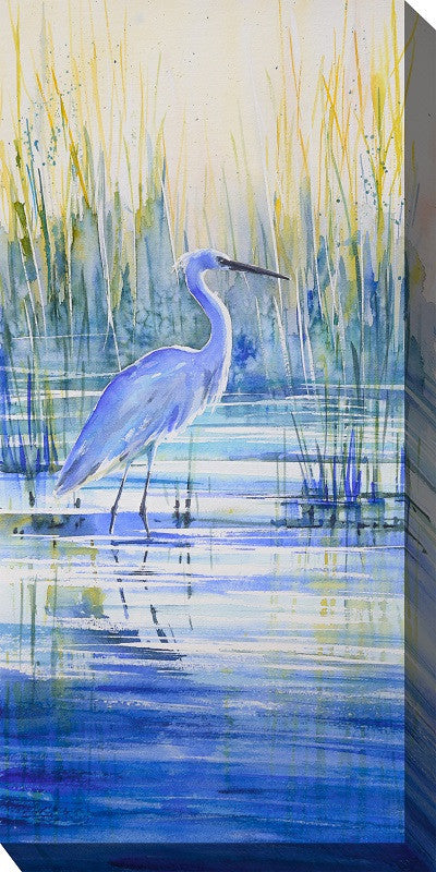 Blue Beauty Outdoor Art 24X48