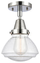 Innovations 447-1C-PC-G324-LED Olean 1 Light Flush Mount, Polished Chrome