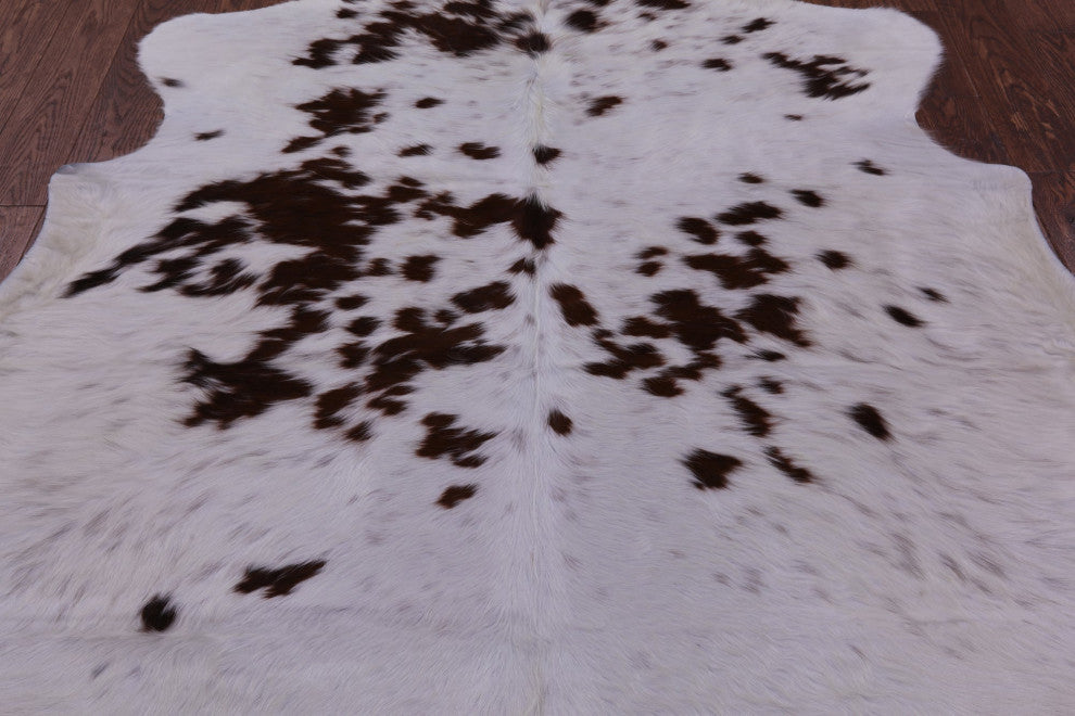 Organic Natural Hair-On Cowhide Area Rug 6' 5" X 6' 0" C1538