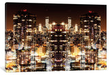 "New York Reflection Manhattan Night" by Philippe Hugonnard, 18x12x1.5