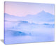 "Silhouettes of Morning Mountains" Landscape Photo Wall Art, 40"x30"