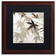 Alan Blaustein ''Florison 62'' Art, Wood Frame, Black Mat, 16x16