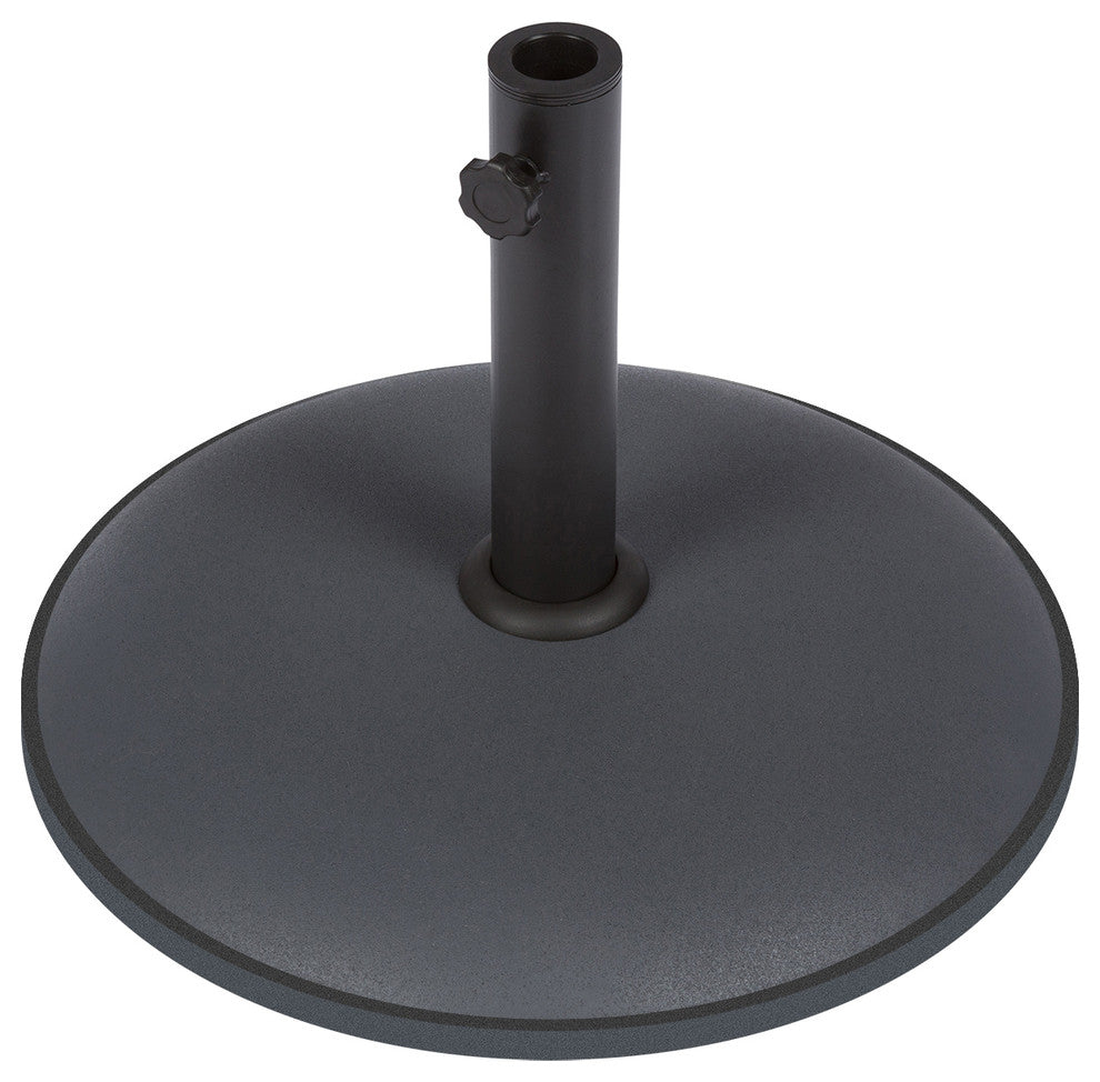 Sturdy Cement Umbrella Base Gray
