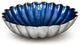 Peony 12" Round Deep Bowl, Sapphire