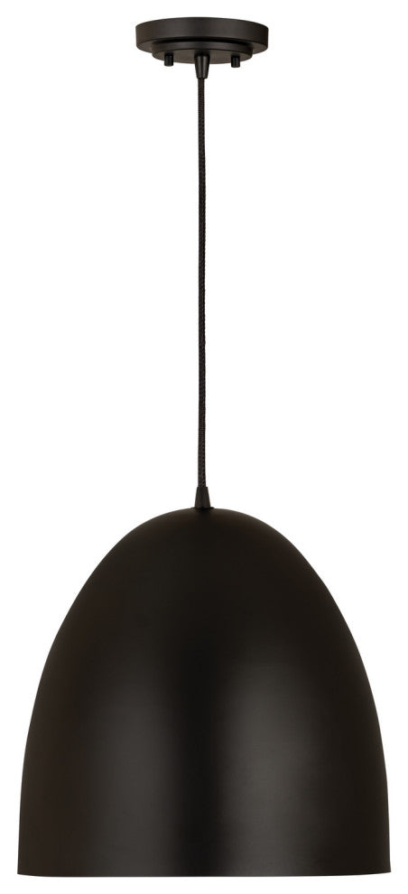 Zlite 6012P19-SBK 3-Light Pendant, Satin Black