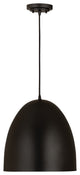 Zlite 6012P19-SBK 3-Light Pendant, Satin Black