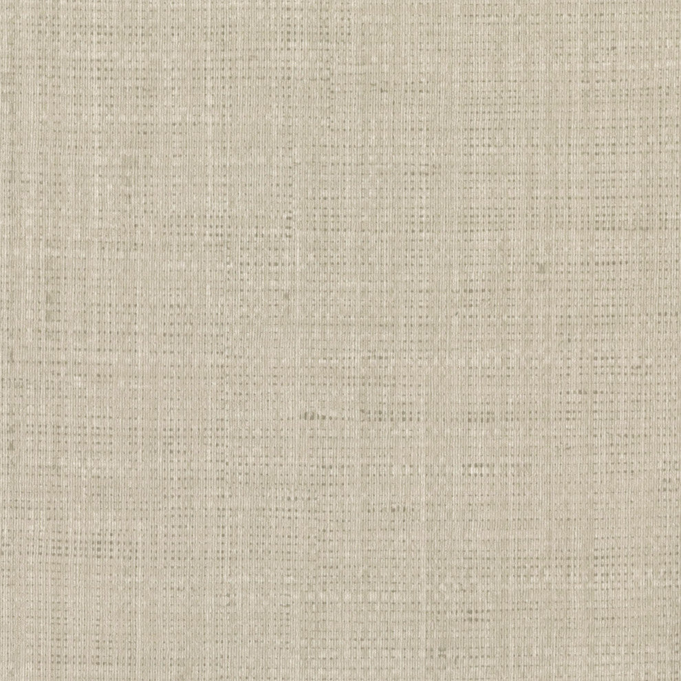 Jonus Taupe Faux Grasscloth Wallpaper Bolt