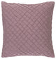 Surya Wright WR-006 18"x18" Pillow Kit, Mauve