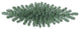 48" Oregon Fir Swag 75 Tips