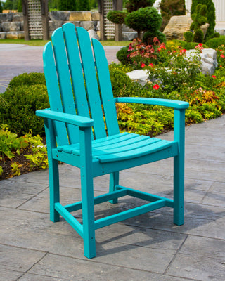 POLYWOOD Classic Adirondack Dining Chair, Tangerine