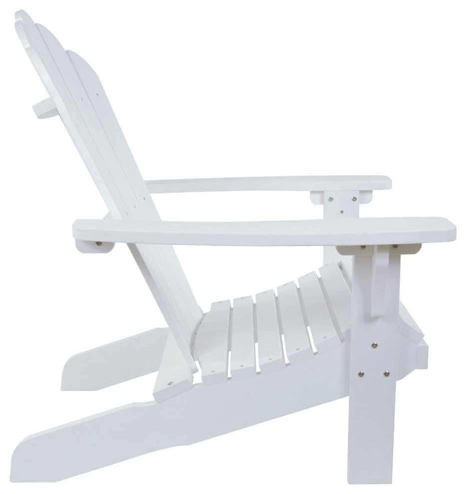 West Palm Adirondack Chair, White