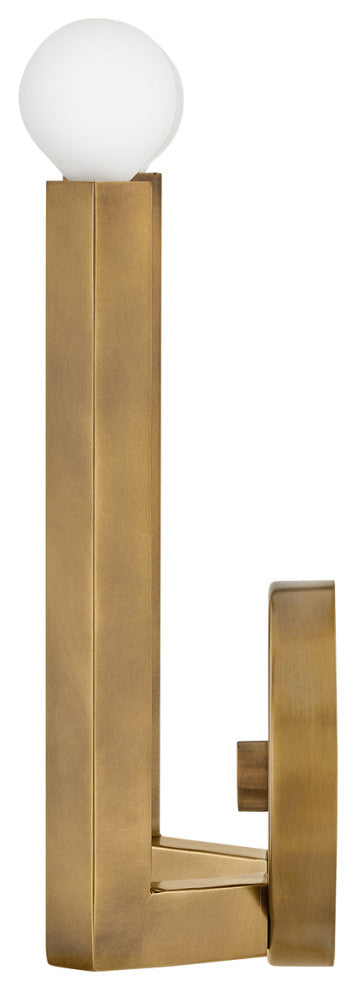 Hinkley Ezra Wall Sconce, Heritage Brass
