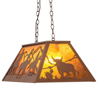 33 Long Rustlers Oblong Pendant