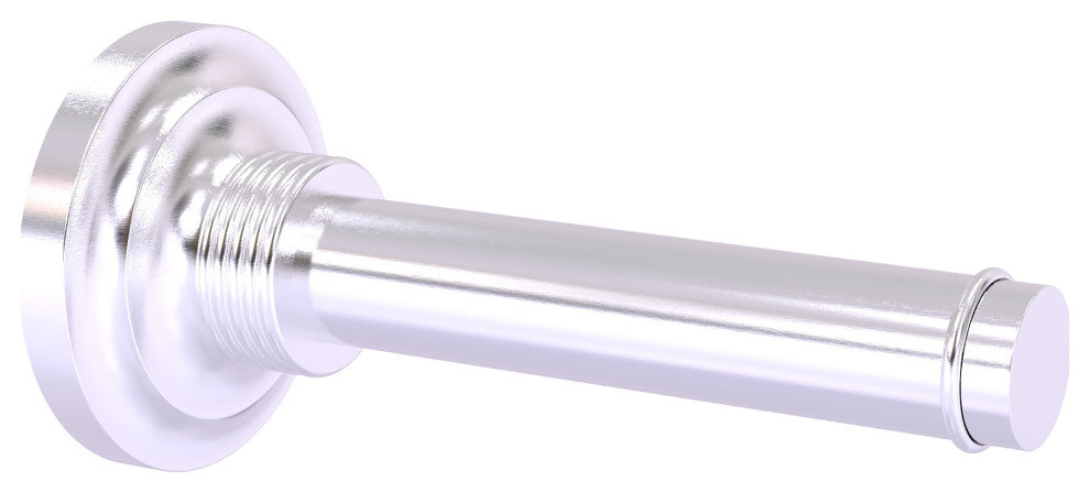 Que New Horizontal Roll Toilet Paper Holder, Satin Chrome