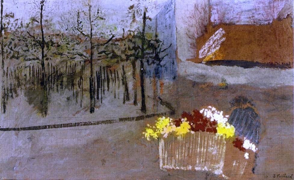 Edouard Vuillard The Florist, 18"x27" Wall Decal Print