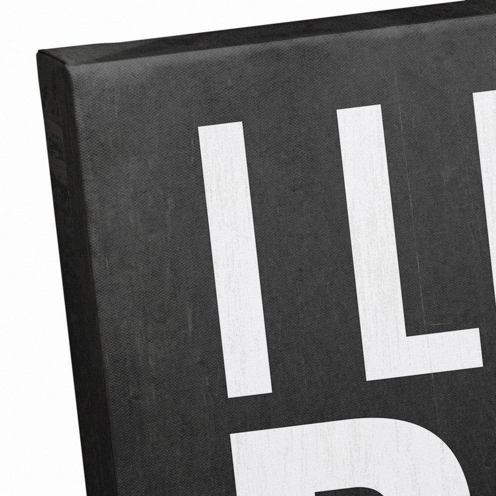 I Like Big Mutts And I Cannot Lie 12x36 Canvas Wall Art